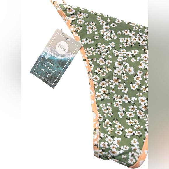 EIDON reversible MOSS NIMA side tie low rise bikini swim side tie XS bottoms NWT - Picture 3 of 10